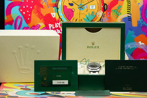 2023 Rolex Oyster Perpetual 41 (Ref. 124300) Black Dial || Full Set