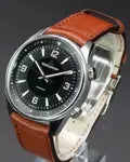 2022 Jaeger-LeCoultre Polaris 41MM Black Dial Leather Strap (Q9008471)