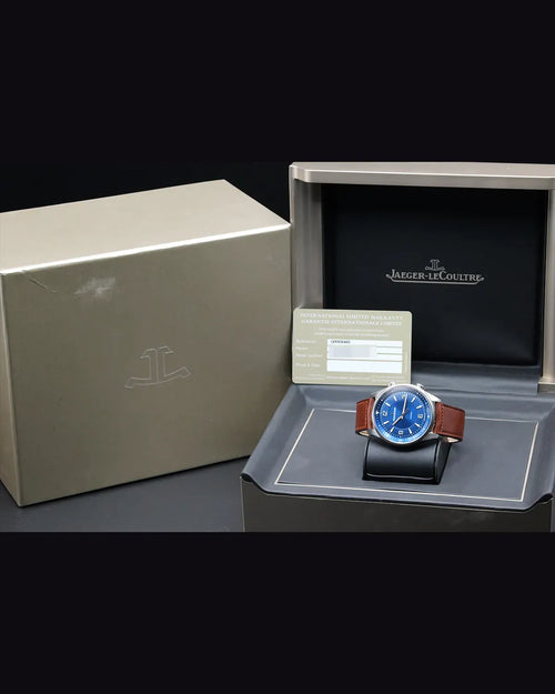 2020 Jaeger-LeCoultre Polaris 41MM Blue Dial Leather Strap (Q9008480)