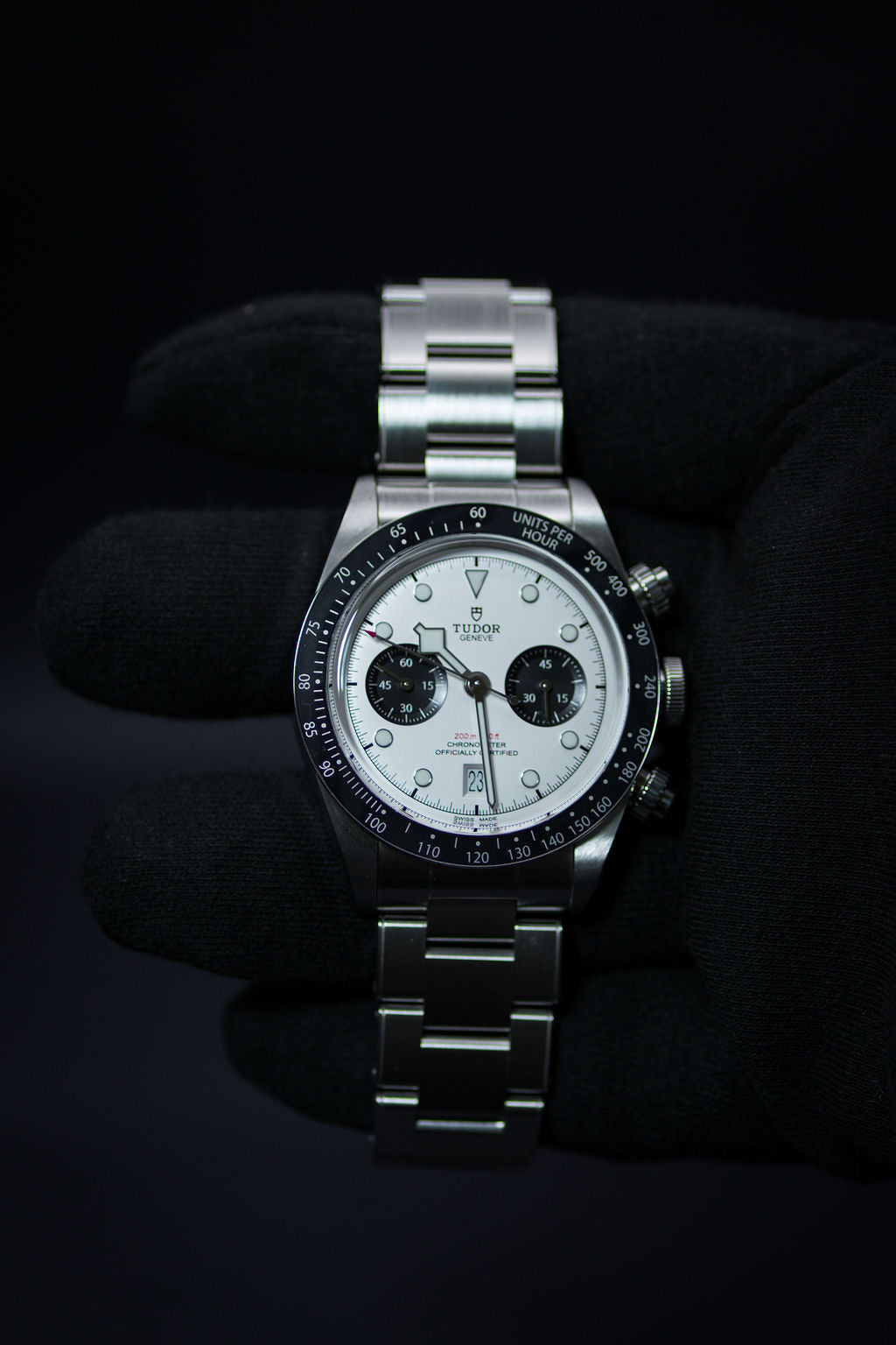 2023 Tudor Black Bay Chrono "Panda" 41MM White Dial Steel Bracelet (79360N)