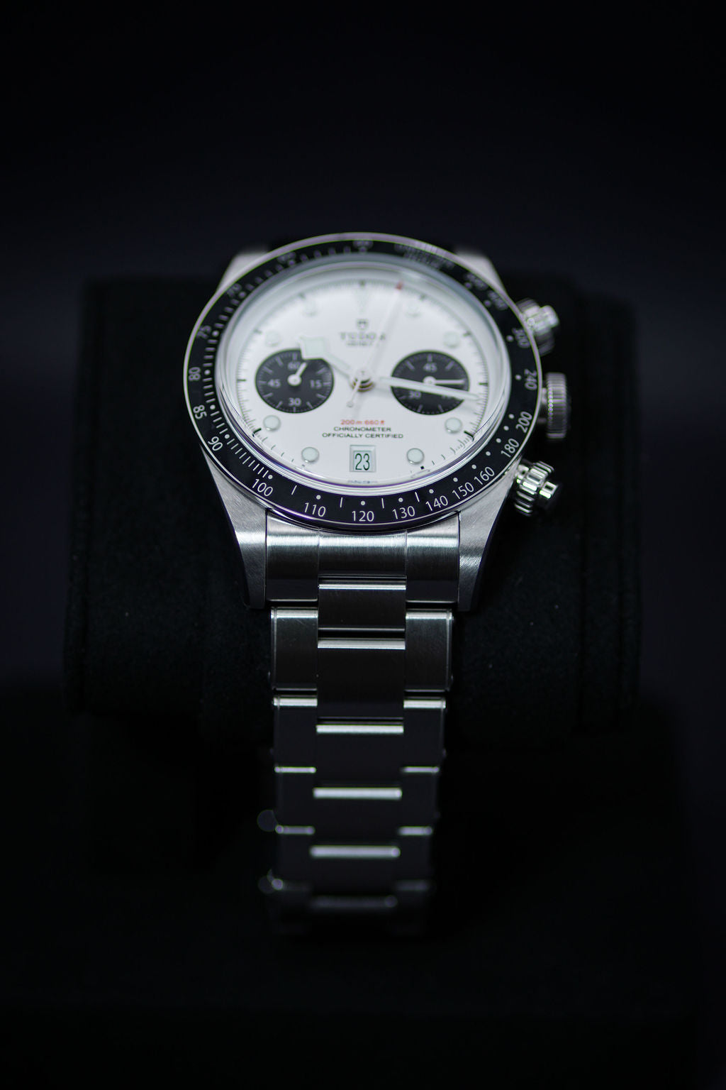 2023 Tudor Black Bay Chrono "Panda" 41MM White Dial Steel Bracelet (79360N)